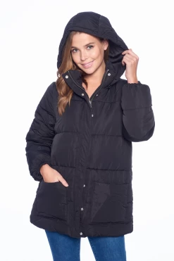 Lovemoda JACKETS Hooded Puffer Jacket