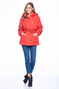 Lovemoda JACKETS Hooded Puffer Jacket