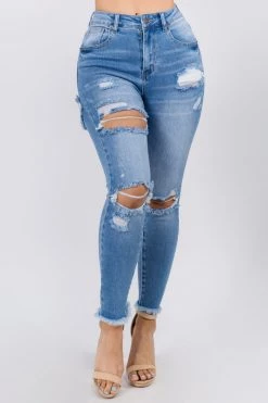 LOVE MODA NEW ARRIVALS High Rise Distressed Denim Skinny Jeans 19 LOVE MODA NEW ARRIVALS High Rise Distressed Denim Skinny Jeans