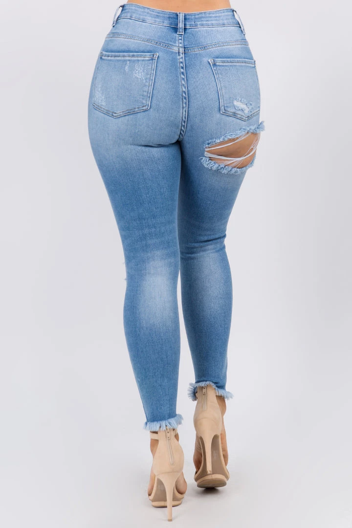 LOVE MODA NEW ARRIVALS High Rise Distressed Denim Skinny Jeans 12 LOVE MODA NEW ARRIVALS High Rise Distressed Denim Skinny Jeans