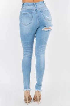 LOVE MODA NEW ARRIVALS High Rise Distressed Denim Skinny Jeans 15 LOVE MODA NEW ARRIVALS High Rise Distressed Denim Skinny Jeans