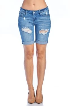 Lovemoda BOTTOMS Super Stretch Denim Shorts
