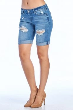 Lovemoda BOTTOMS Super Stretch Denim Shorts