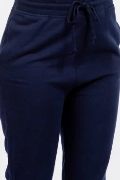 LOVE MODA NEW ARRIVALS Elastic Cuff Fleece High Waist Joggers