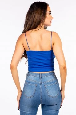 LOVE MODA NEW ARRIVALS Skinny Cami Seamless Strap Brami Crop Top