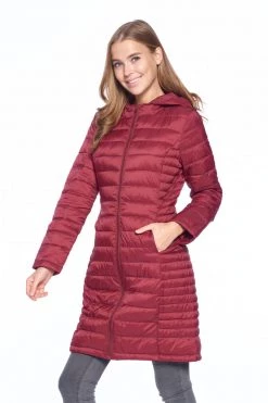 Lovemoda Long Hooded Puffer Jacket JACKETS