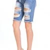 Lovemoda Mid Rise Bermuda Shorts BOTTOMS